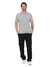 Calça Masculina Reta Sarja Elastano Sport Fino Preto 3000 - comprar online