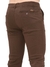 Calça Masculina Reta Sarja Elastano Sport Fino Marrom 3009 - Malloy Jeans