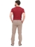 Calça Masculina Reta Sarja Elastano Sport Fino Bege Escuro 3010 na internet