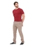 Calça Masculina Reta Sarja Elastano Sport Fino Bege Escuro 3010 - Malloy Jeans