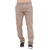 Calça Masculina Reta Sarja Elastano Sport Fino Bege Escuro 3010 - comprar online