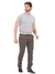 Calça Masculina Reta Sarja Elastano Sport Fino Grafite 3011 - comprar online