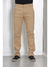 Calça masculina reta sarja elastano sport fino alfaiataria Caqui 3013 na internet
