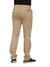 Calça masculina reta sarja elastano sport fino alfaiataria Caqui 3013 - loja online
