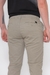 Calça Masculina Reta Sarja Elastano Sport Fino Bege 3020 - Malloy Jeans