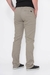 Calça Masculina Reta Sarja Elastano Sport Fino Bege 3020 - loja online