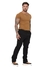 Calça Masculina Cargo Reta Sarja Elastano Bolso lateral - Malloy Jeans