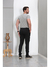 Calça masculina Slim Sarja Elastano Sport Fino Social Preto R.3700 na internet