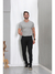 Calça masculina Slim Sarja Elastano Sport Fino Social Preto R.3700 - comprar online