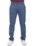 Calça masculina Slim Sarja Elastano Sport Fino Social Azul Petroleo R.3709 - Malloy Jeans