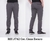 Calça Masculina Slim Sarja elastano Sport Fino Bolso faca Social Cinza Escuro 3742