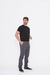 Calça Masculina Slim Sarja elastano Sport Fino Bolso faca Social Cinza Escuro 3742 - loja online