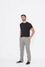 Calça Masculina Slim Sarja elastano Sport Fino Bolso faca Social Cinza 3744 - Malloy Jeans