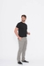 Calça Masculina Slim Sarja elastano Sport Fino Bolso faca Social Cinza 3744 - loja online