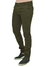 Calça masculina Slim Sarja Elastano Sport Fino Social Verde R.3750
