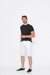 Bermuda Masculino Sarja Sport Fino Bolso Faca Branco R.600