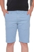 Bermuda Masculina Sarja Sport Fino Social Elastano Azul Claro R.602 - loja online
