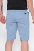 Bermuda Masculina Sarja Sport Fino Social Elastano Azul Claro R.602