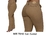 Calça Feminina Reta Sarja Cetim Elastano Alfaiataria Social Castor R.7010 - comprar online