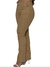 Calça Feminina Reta Sarja Cetim Elastano Alfaiataria Social Castor R.7010