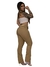 Calça Feminina Reta Sarja Cetim Elastano Alfaiataria Social Castor R.7010 - Malloy Jeans
