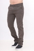 Calça Masculina Reta Sarja Elastano Sport Fino Grafite 3011 - comprar online