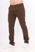 Calça Masculina Reta Sarja Elastano Sport Fino Marrom 3009 - comprar online