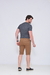 Bermuda Masculina Sarja Sport Fino Social Elastano Caramelo R.684 - comprar online
