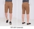 Bermuda Masculina Sarja Sport Fino Social Elastano Caramelo R.684