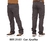 Calça Masculina Cargo Reta Sarja Elastano Bolso lateral