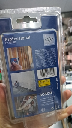 MEDIDOR LASER BOSCH GLM20 - comprar online