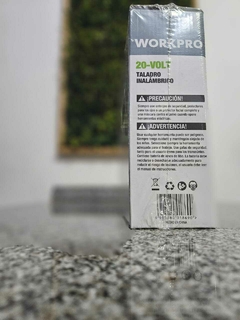 TALADRO INALAMBRICO 20V WORKPRO - comprar online