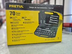 CAJA DE HERRAMIENTAS PRETUL 70 PZAS