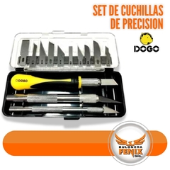 SET DE CUCHILLAS DE PRECISION "DOGO"