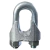 CLIPS CABO ACO 1/4" X 6,35MM - GALVANIZADO - NOVE54