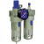 CONJUNTO LUBRIFIL FILTRO + REG + LUBRIF CONEXAO 1/2' PRESSAO MAX 150PSI