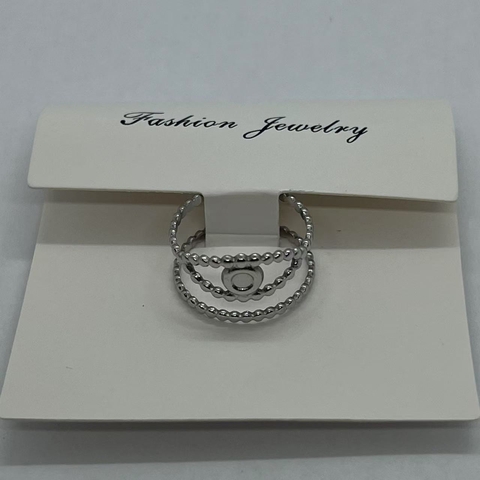 Anillo acero talle único