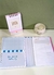 Caderno com bloco de notas - Isas Atelie