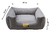 Cama Quadrada para Cachorro ou Gatos Super Luxo Luppet Cinza (LP88016-02) - GAAGIIO 