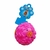 Bola Interativa Petisco Brinquedo Pet Mordedor Apito Ração Cor:Verde (MP1006 P