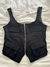 Chaleco cargo negro - comprar online
