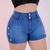 Short Jeans Claro com Botões: Estilo Luminoso