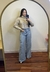 Calça cargo jeans