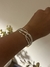 Brazalete plateado Magui en internet