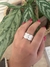 Anillo tenzado ancho - Ac blanco - comprar online