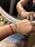 Pulsera chata - Ac blanco - - Chuchi acceorios & hogar