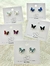 Aros mini mariposa - comprar online
