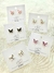 Aros mini mariposa