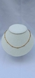 Collares Acero Q Dorado - tienda online