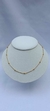 Collares Acero Q Dorado - tienda online